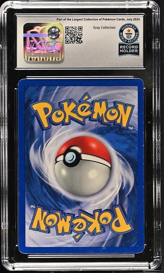 Used 1999 Pokemon Base Set 1st Edition Shadowless Holo Alakazam #1 CGC WORLD RECORD