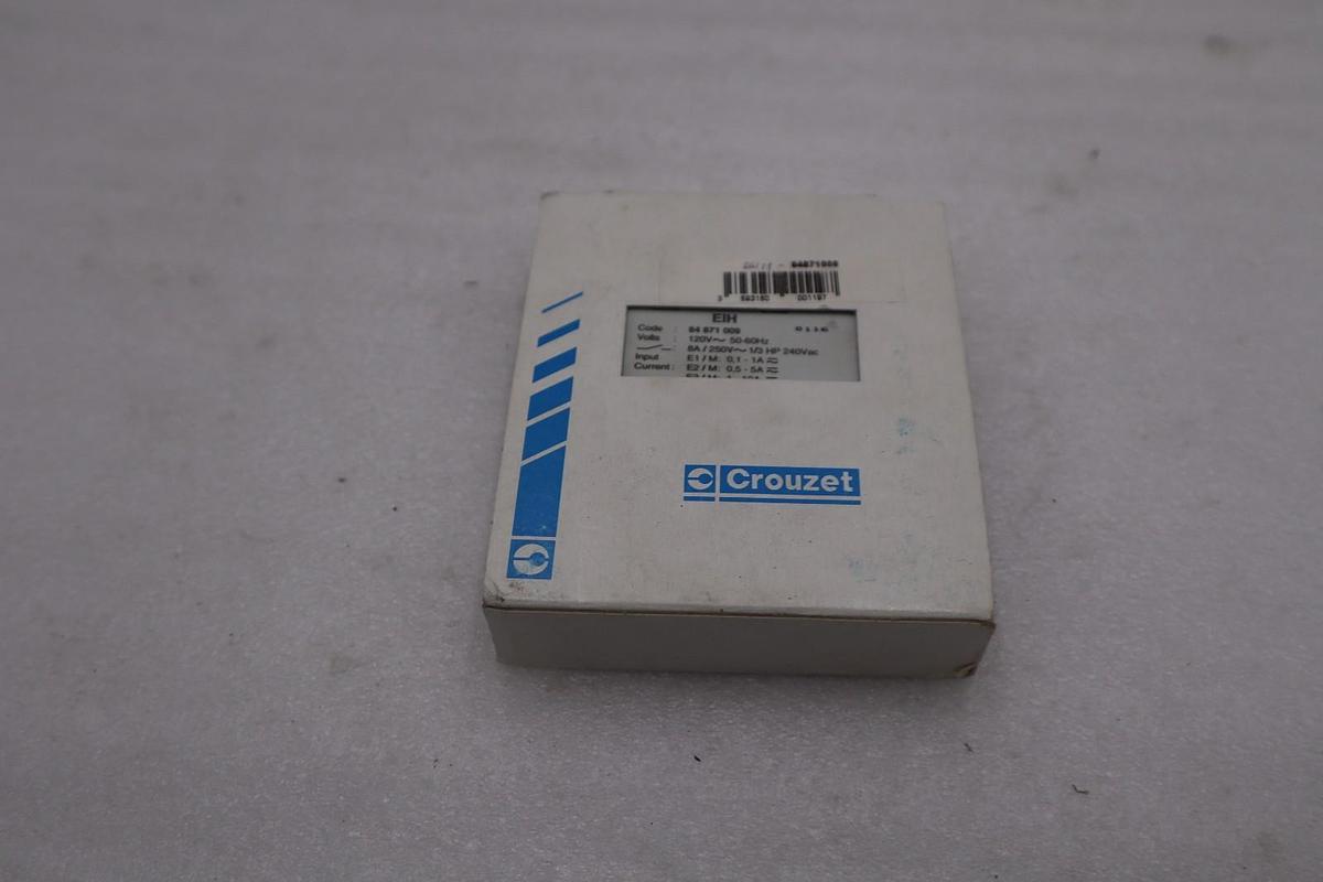 NEW Crouzet EIH 84 871 009 Current Control Relay STOCK L99C