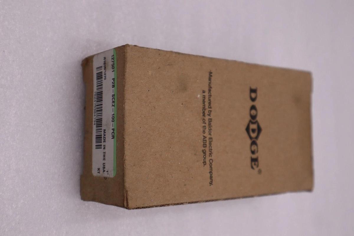 Used Dodge 127501 Polymer Housed Pillow Block P2B-SCEZ-100-PCR 1" Bore NEW IN BOX