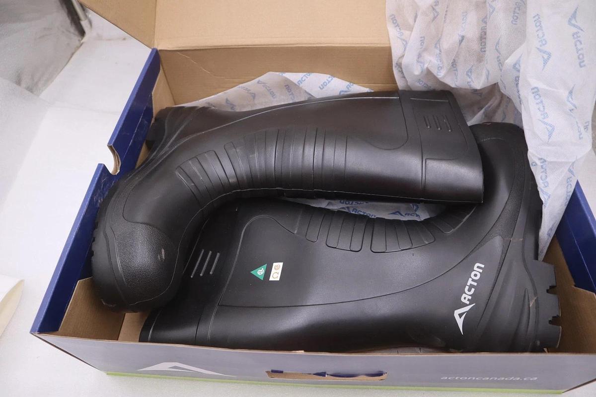 Used ACTION All Terrain 15" Composite Toe Rubber Work Boots A4144-11 - STOCK GF977