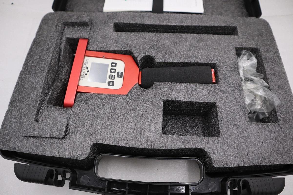 Used TENSITRON STX-250-1 DIGITAL STRAP TENSION METER STOCK H436