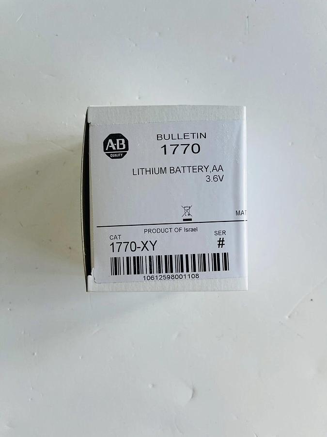 ALLEN BRADLEY 1770-XY 3.6V NSMP #K-911/956/958/959