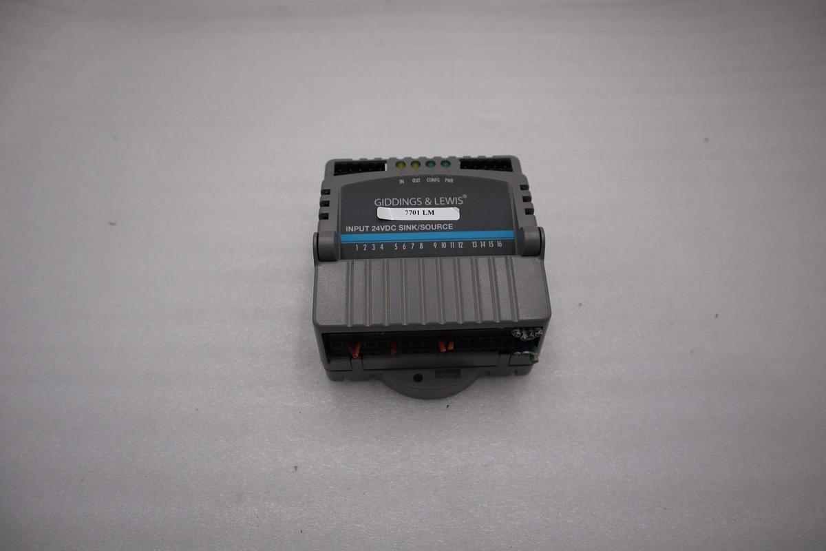Used Giddings & Lewis M.1300.7372 R1 Input Module 24VDC SINK/SOURCE STOCK 5185A