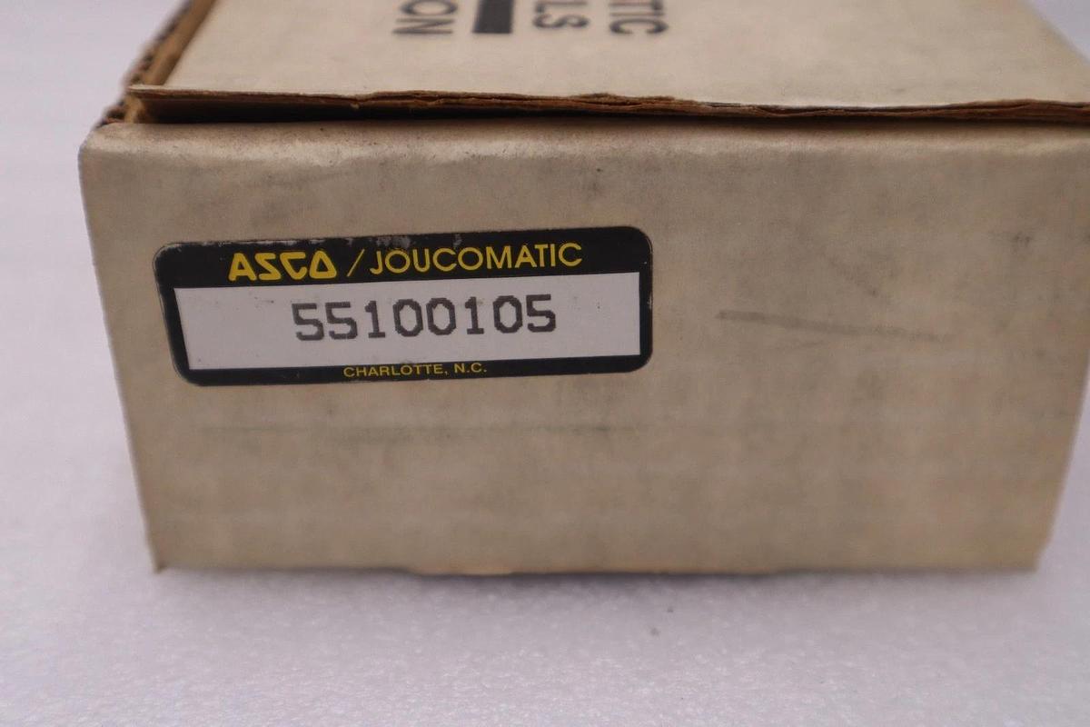ASCO 55100105 / 55100105AC110V/50/60HZ NEW IN BOX STOCK G-126B