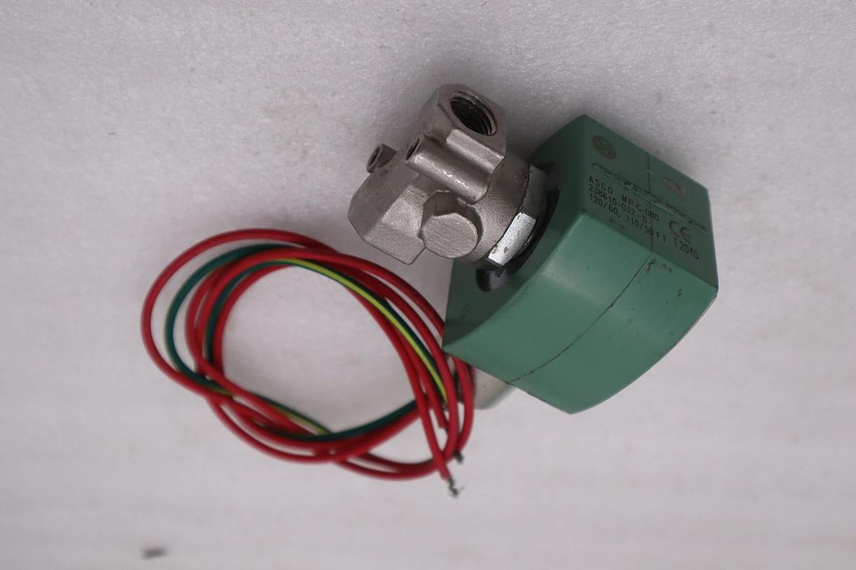 Used ASCO 8262H226 110-120V 100PSI 1/4" - STOCK GF603A