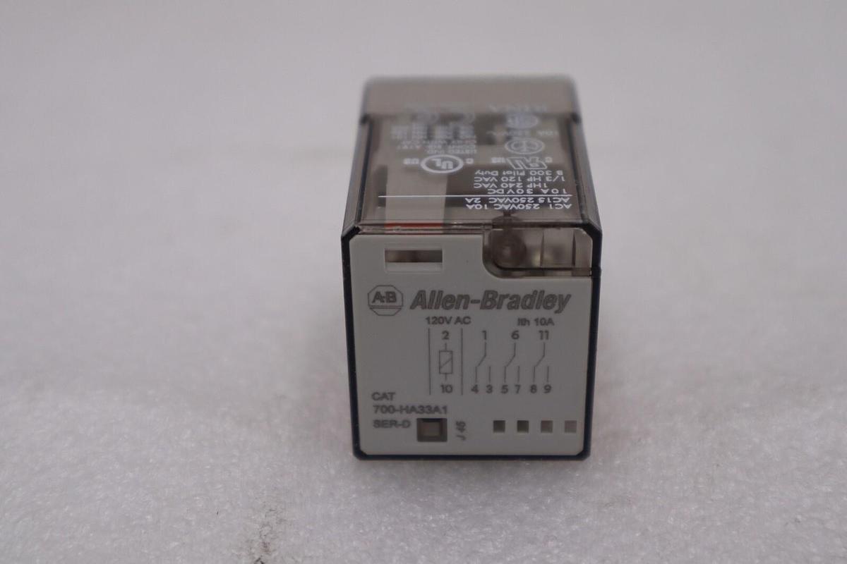 Used LOT OF 2 NEW OPEN BOX AB ALLEN BRADLEY 700-HA33A1 RELAY STOCK K-3395