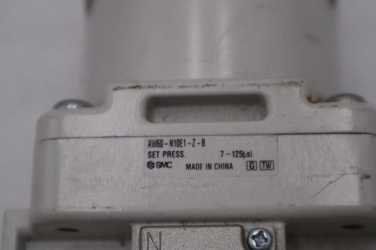 Used SMC AW60-N10E1-Z-B FILTER/REGULATOR STOCK H1548