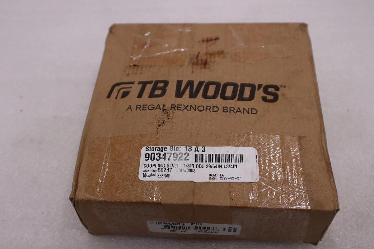 Used TB WOODS 8SX1 1/8 FLANGE STOCK #3457B