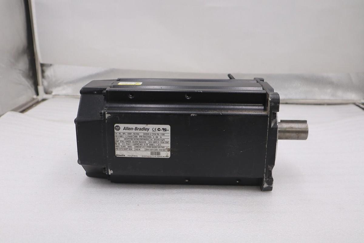 Used MPL-A560F-MJ72AA ALLEN BRADLEY KINETIX SERVO MOTOR REFURBISHED STOCK 620D