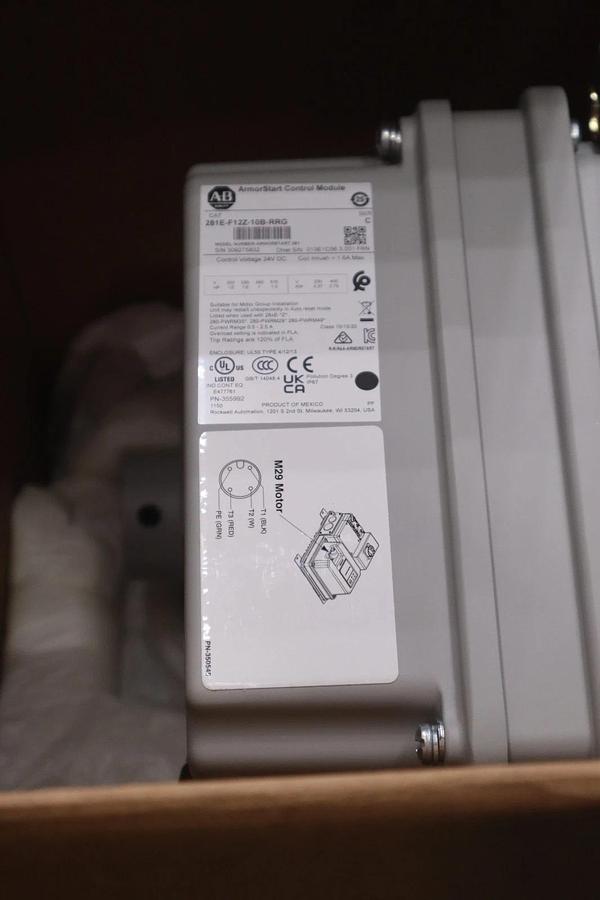 NEW Allen-Bradley 281E-F12Z-10B-RRG /C Series C ArmorStart DOLR-G Starter S-715