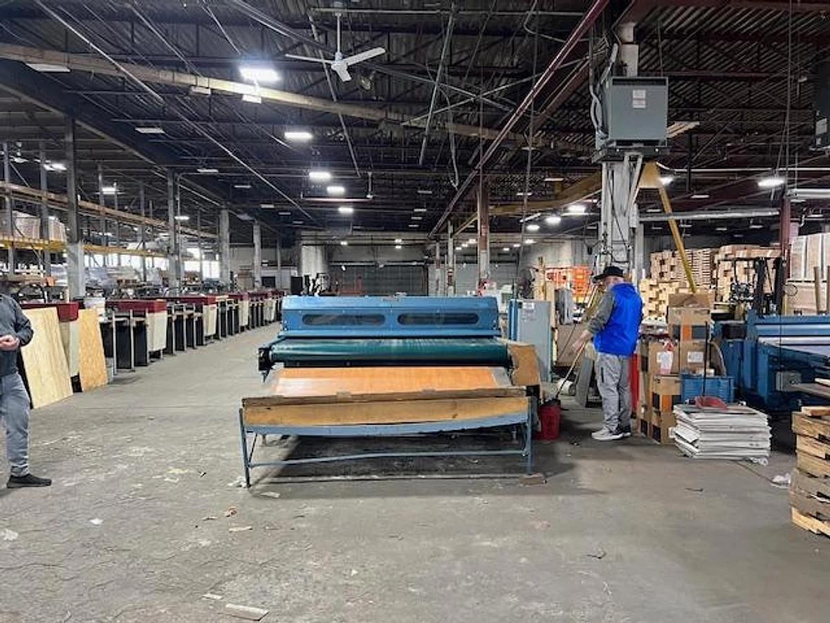 Used 84" ROSENTHAL DOWN-CUT SHEETER WITH SLITTING AND PUNCHING WM-7-HHDUBSHTCIPH-12