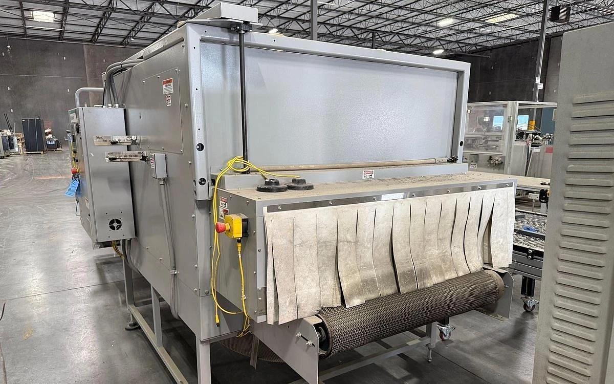 Used 36" TEXWRAP MODEL 3618ISSR SIDE SEAL AND STE-1348OCS HEAT TUNNEL SYSTEM 2021