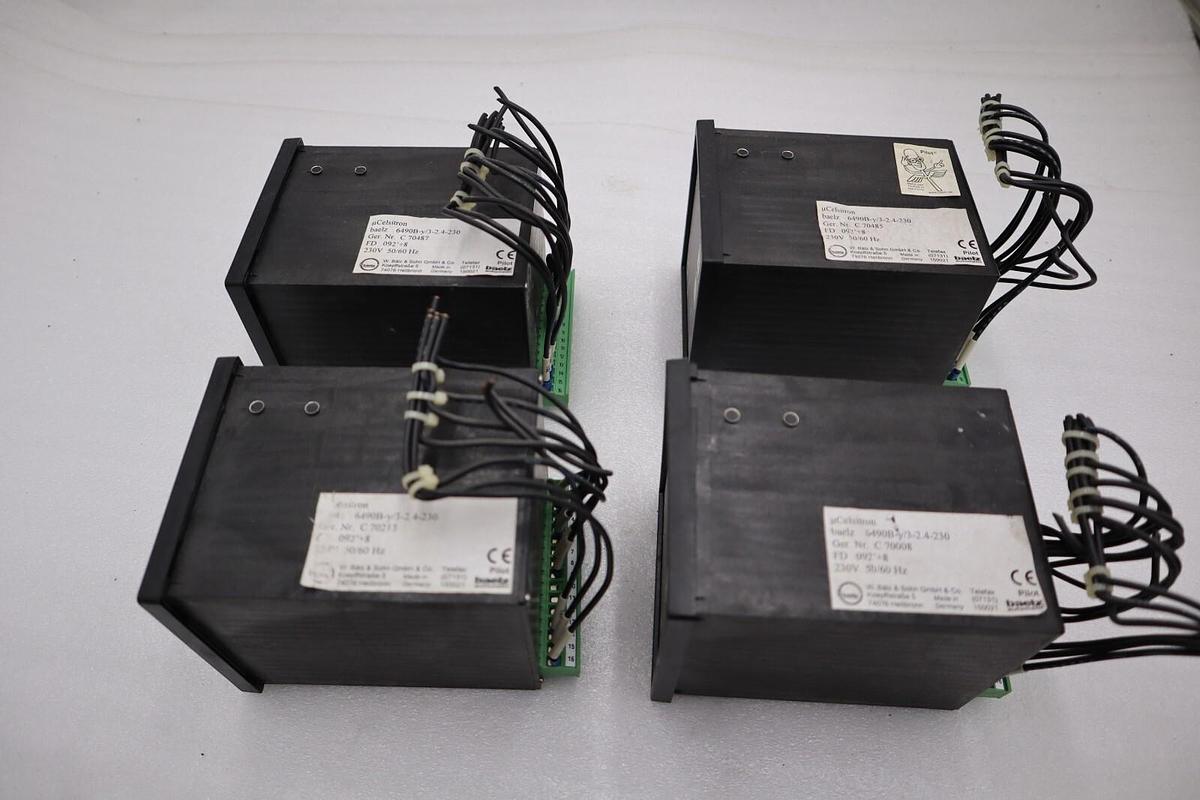Used Baelz Automatic Thermostat 6490B-Y 3-2.4-230 Temperature Controller Stock K3001A