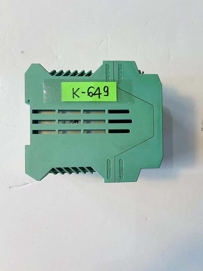 Used PHOENIX CONTACT MINI-PS-100-240AC/24DC/4 POWER SUPPLY #K-649/687 Lot Of 2
