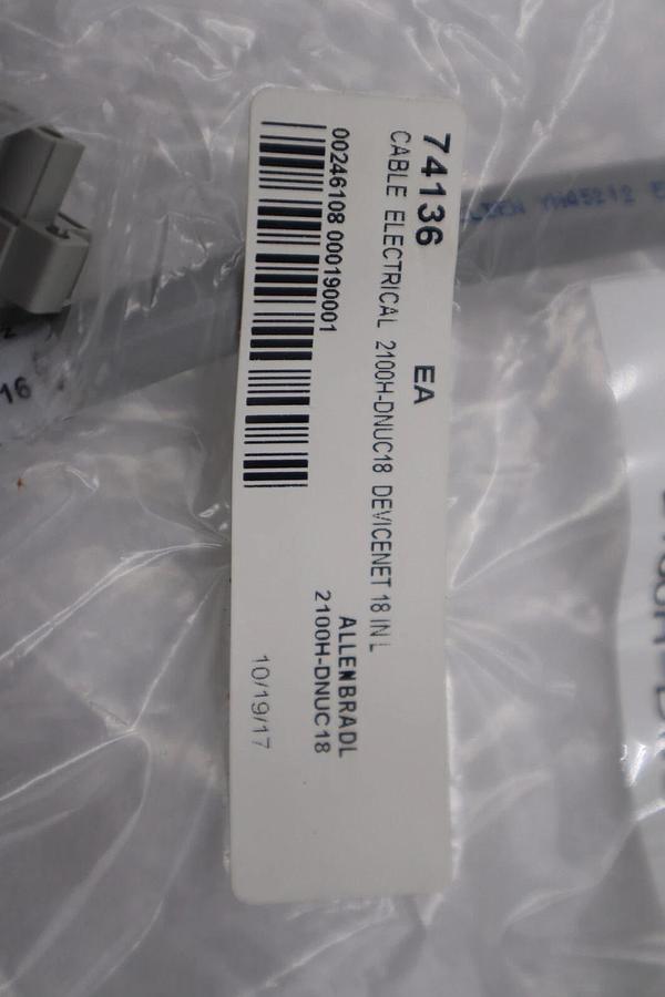 NEW ALLEN BRADLEY 40122-950-02 CABLE CONNECTOR 5POSITION 18IN LENGTH #G661