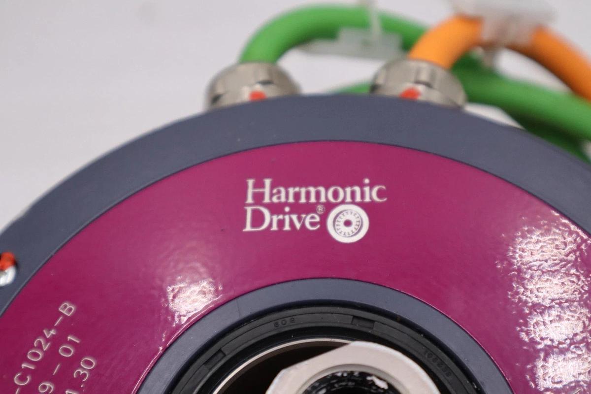 Used HARMONIC DRIVE FHA-40C-100-H-C1024-B ROTARY SERVO ACTUATOR - STOCK CC248