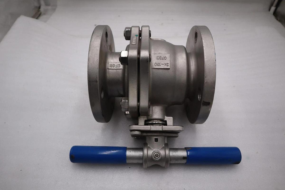 FNW 600B 3" Ball Valve 2 Piece Full Port Cl 150 CF8M STOCK H1900