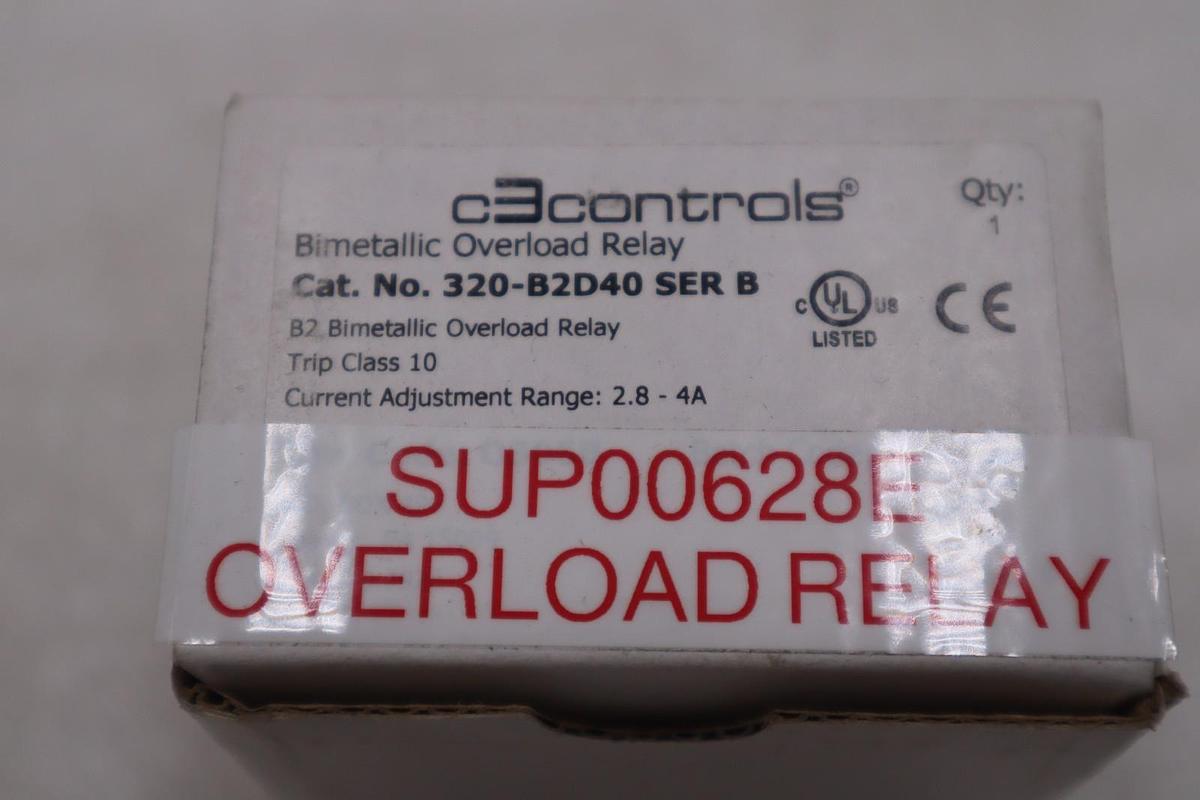 C3 CONTROLS 320-B2D40 / 320B2D40 - NEW IN BOX - STOCK K1656A