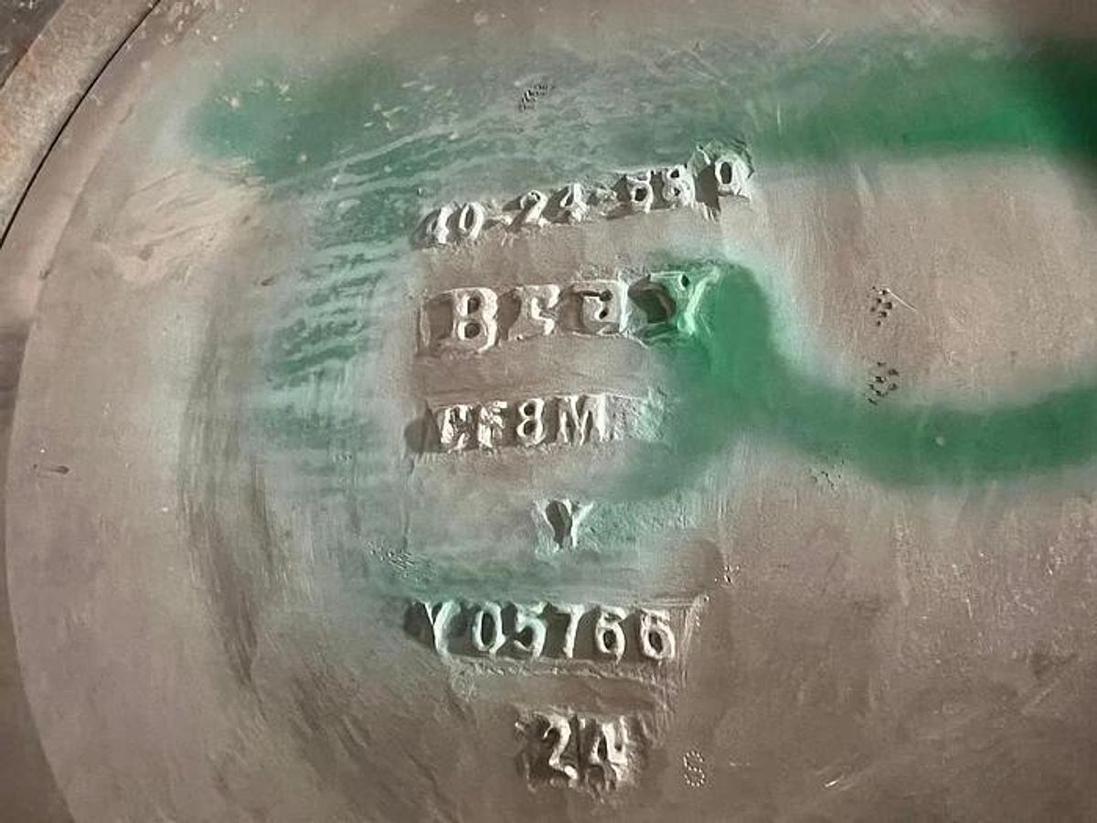 24" FLOWSERVE AUTOMAX PNEUMATIC BUTTERFLY VALVE (NEW SPARE)