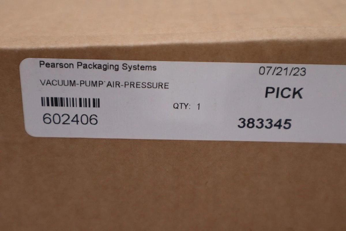 Used PIAB VACUUM PRODUCTS PCL.S2BN.S.08E.SV / 9904046 NEW IN BOX STOCK H333