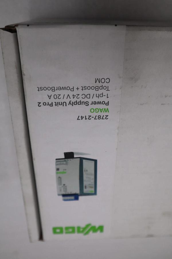 Used NEW IN BOX Wago 2787-2147  Power Supply Unit Pro 2 1PH/DC24V/20A STOCK H42A