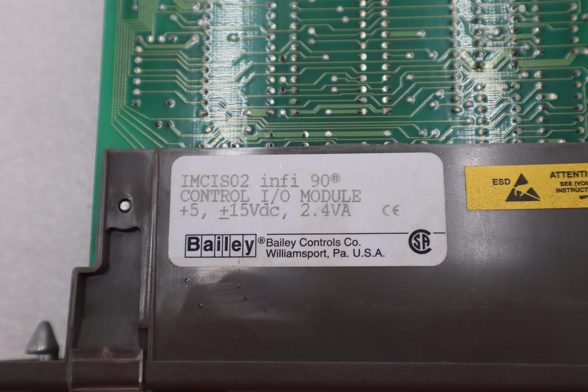 Used Bailey IMCIS02 Infi 90 Control Input Output Module 2.4VA SADR 1B 3A-5-4 #K1633