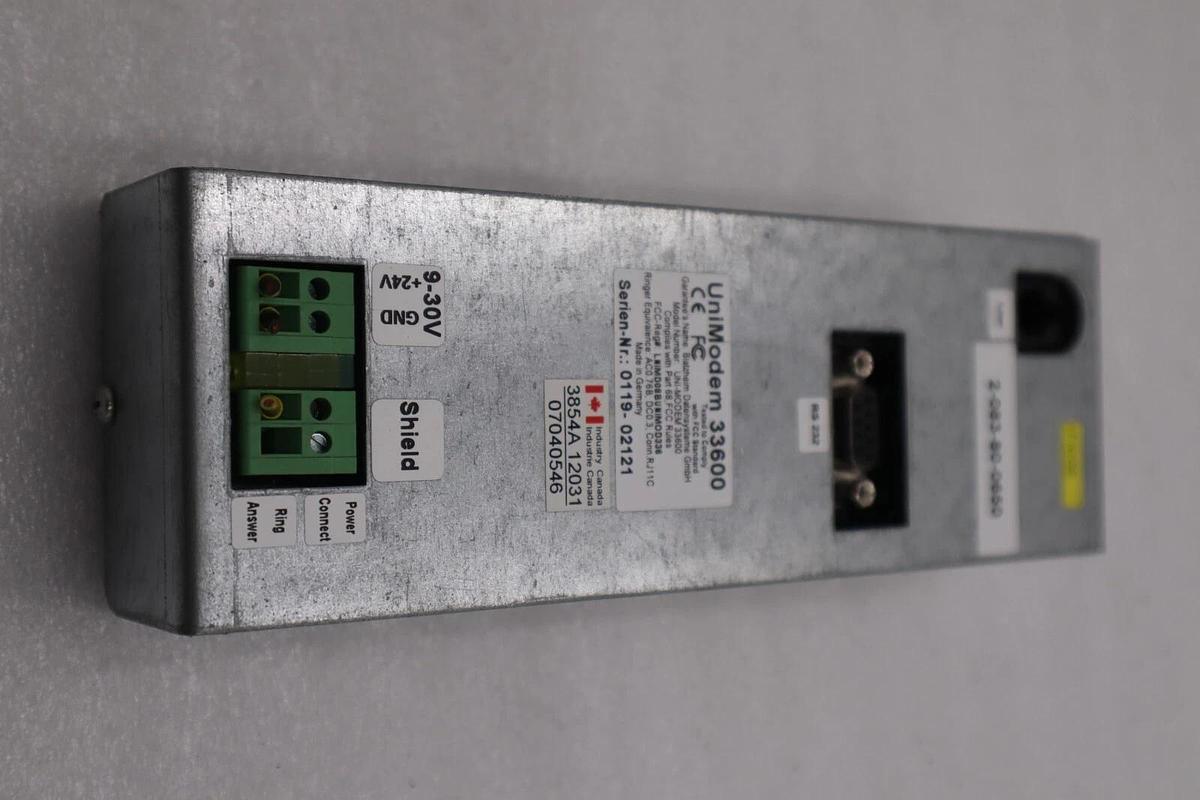 Used Unimodem   UNI-MODEM 33600 STOCK K-683-C