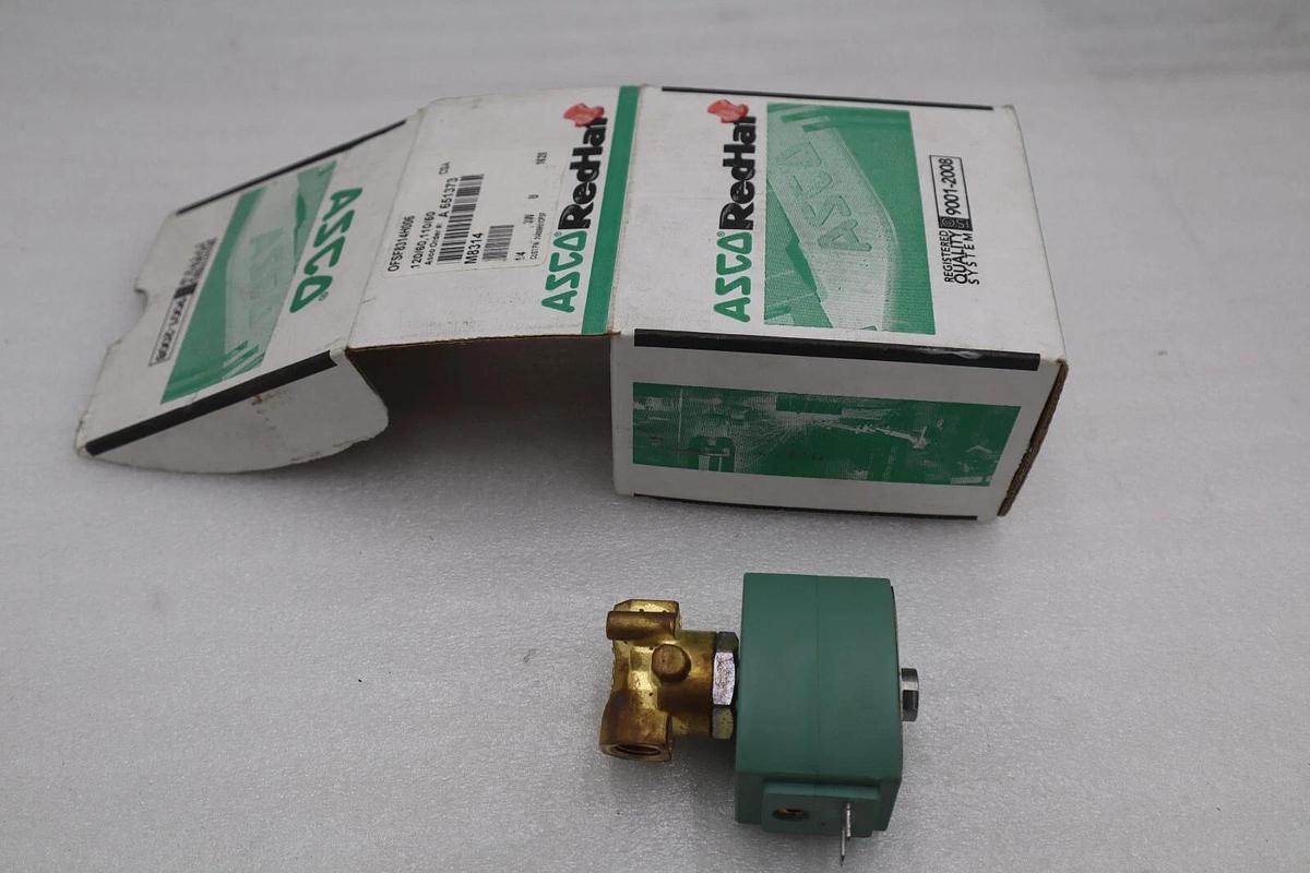 Asco OFSF8314H006 Red-hat Ii Solenoid Valve 120v-ac 1/4in NEW WITH BOX #5658A