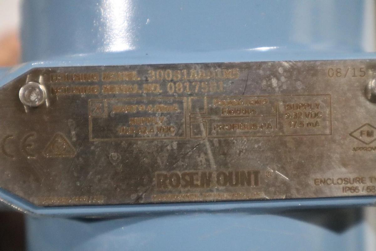 Used Rosemount 3051S TRANSMITTER NEW STOCK G703
