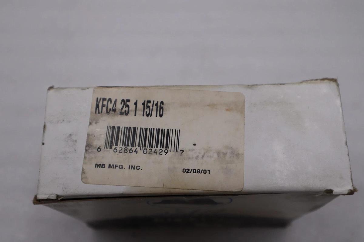 NEW OPEN BOX  KFC4 25 1 5/16 krown regal 4 bolt flange bearing STOCK H543A