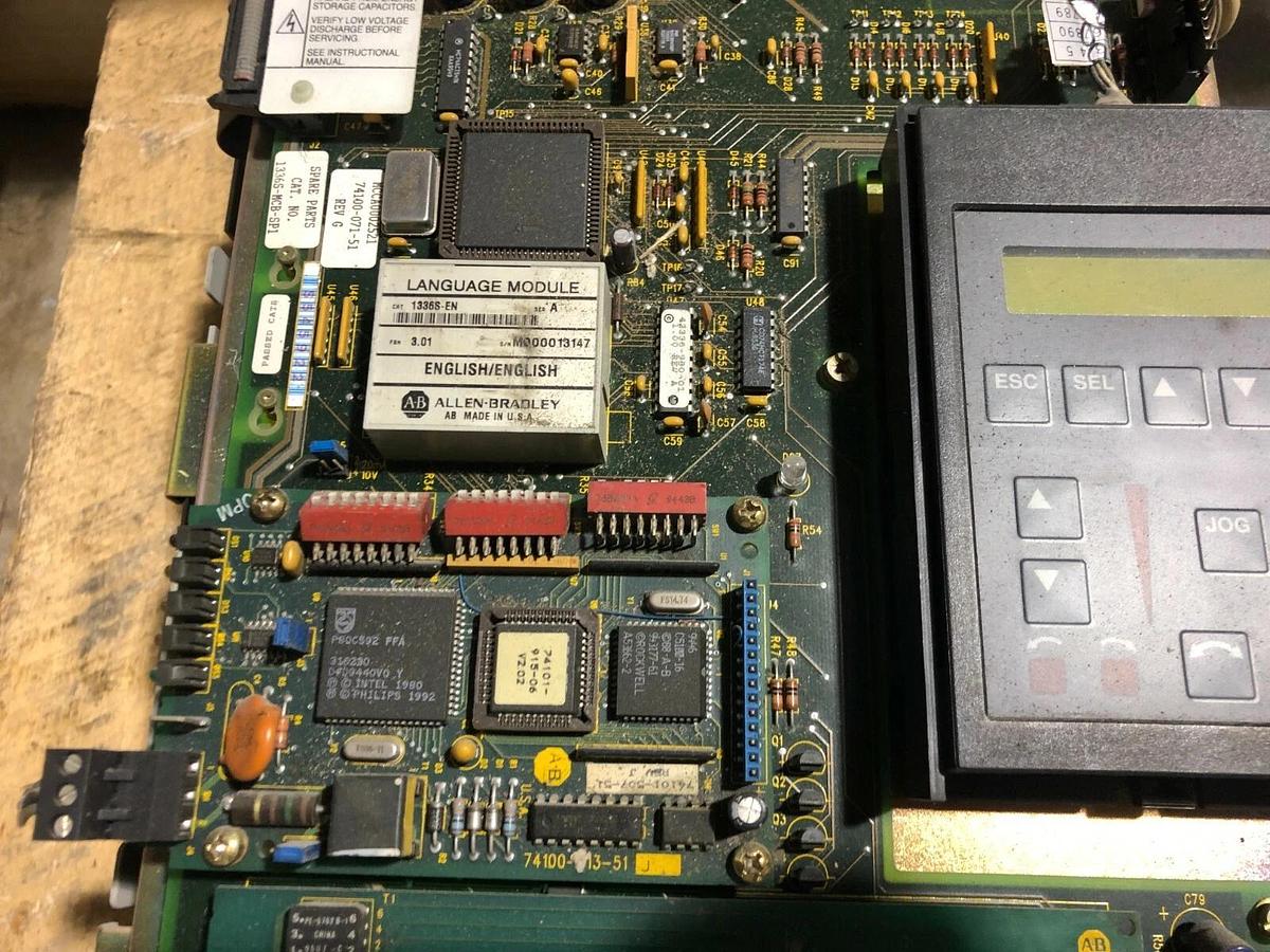 Used ALLEN BRADLEY 1336S-B010-AA-EN-GM1-HA2-L4 DRIVE SER D STOCK SK005