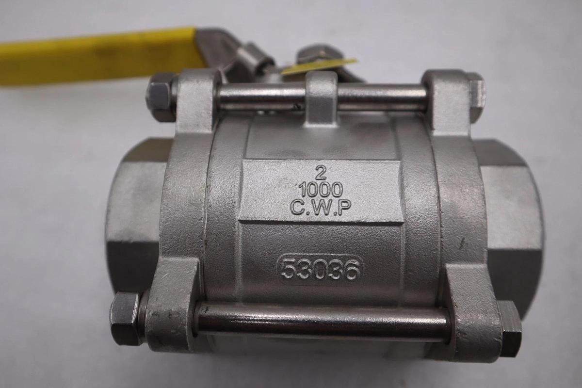 Used Sharpe 53036 Series 208 Ball Valve CF8M 1000 C.W.P - STOCK GF537