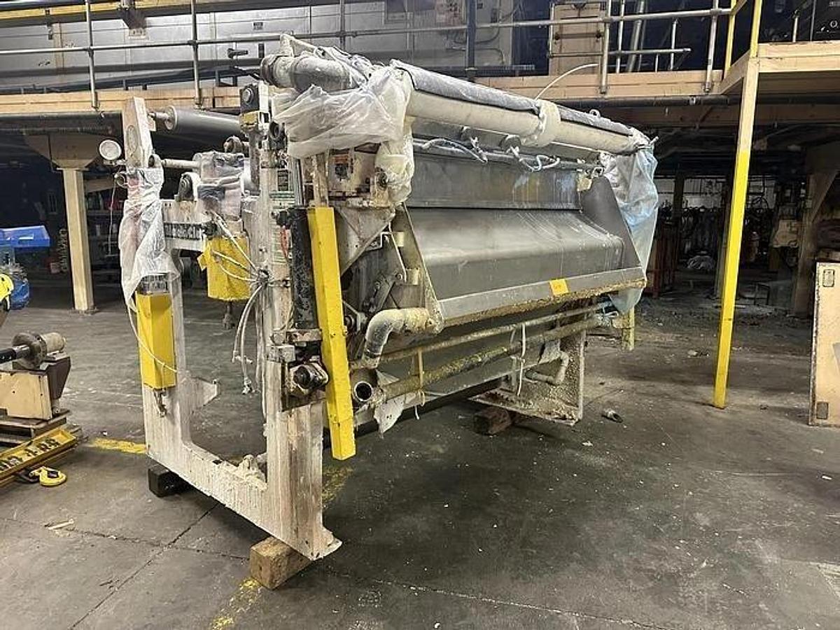 Used 62" BLACK CLAWSON AIR KNIFE COATER WITH MAYER ROD COATER