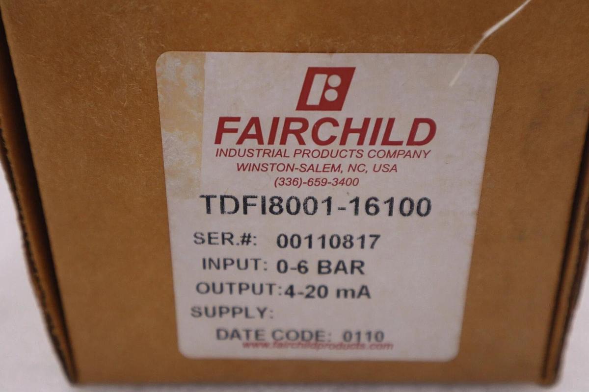 Used FAIRCHILD TDFI8001-161000 NEW IN BOX (3 AVAILABLE) STOCK 3754A