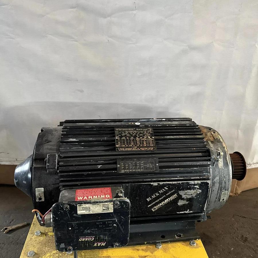 Used Marathon Motor CVA 215THTL7726EU L Inverter Duty AC Induction Motor 10 HP #HP117