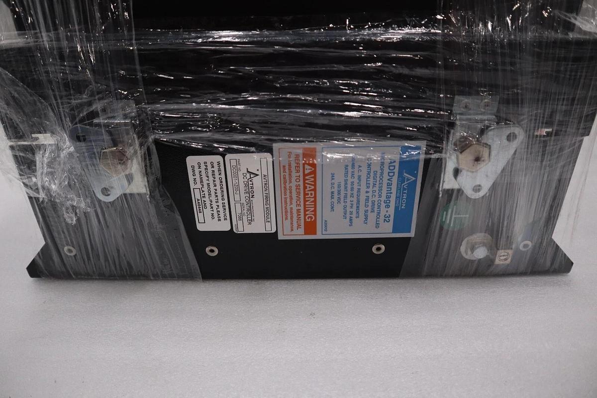 Used Avtron DC0001-1Z00-J Addvantage-32 Microprocessor Digital Dc Drive STOCK 1737B