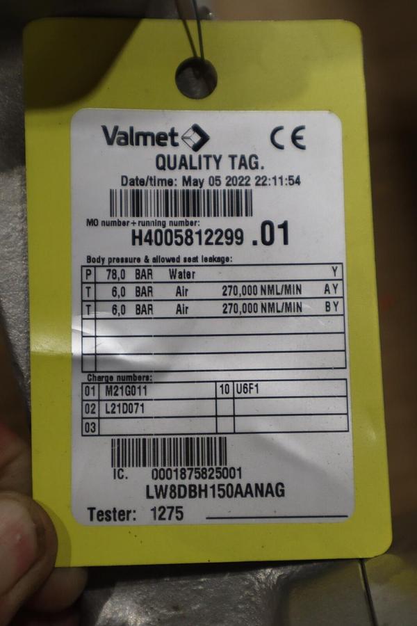 Used NELES METSO VALMET AWC VALVE NEW OR REBUILT UNIT