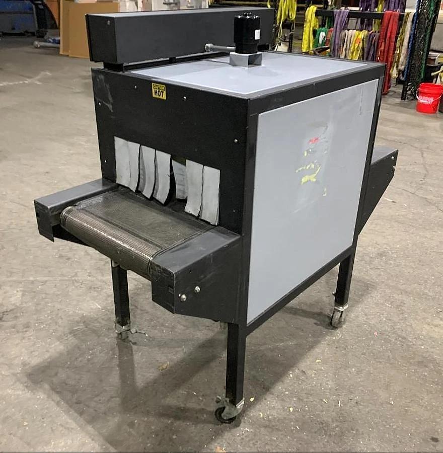 Used TEXWRAP SPARTAN MODEL 2215L COMPACT AUTOMATIC L-BAR SEALER W/ API HEAT TUNNEL