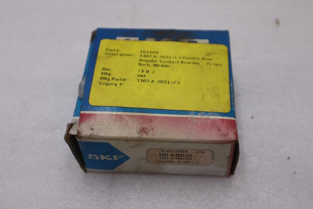 Used NEW OPEN BOX SKF 5307A-2RS1/C3 Bearing STOCK K2979CC