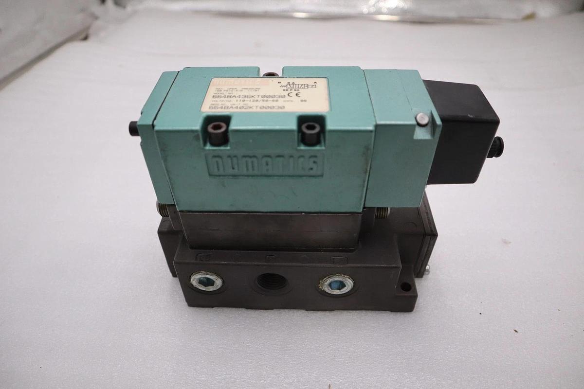 Used NEW ASCO 554BA435KT00030 SOLENOID VALVE MK55 SERIES 1/2" PORTS STOCK H1615