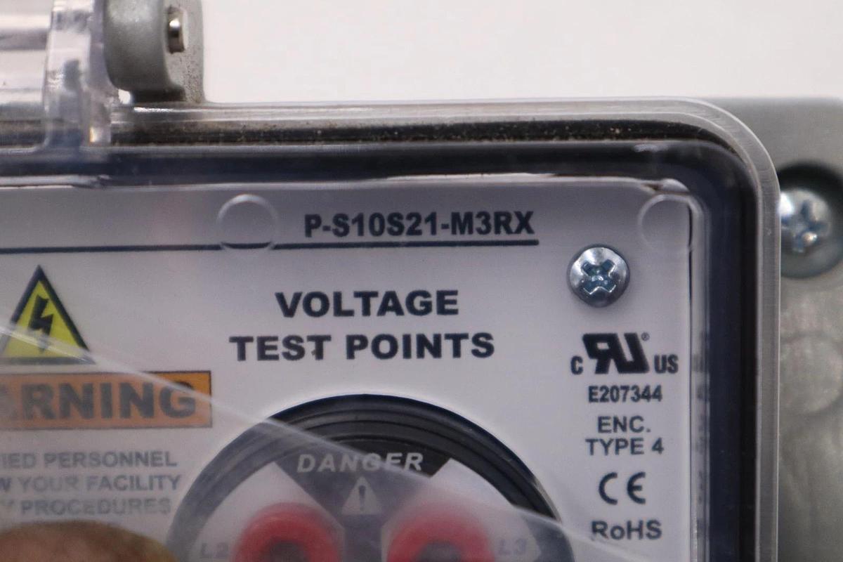 Used SAFESIDE P-S10S21-M3RX VOLTAGE TEST STATION STOCK H1367