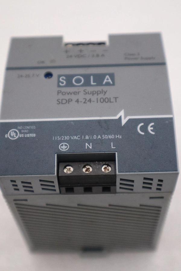 Used Emerson SOLA SDP 4-24-100LT Power Supply STOCK 2178A