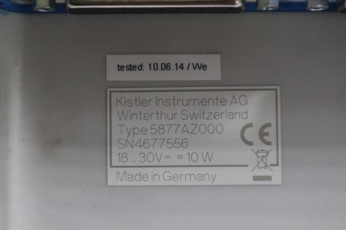 Used KISTLER 5877AZ000 DISPLAY STOCK 3421-D
