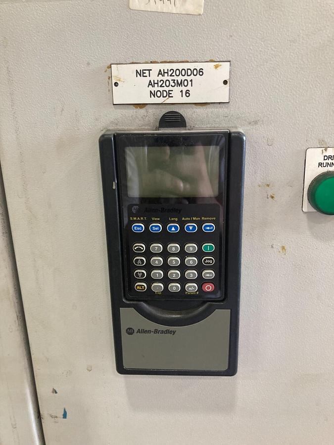 Used ELECTRICAL ENCLOSURE WITH 20BD156A0AYNANC0 Allen Bradley 125HP Powerflex 700