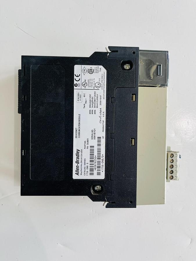 Used AB 1756-DNB D Module Communication Module Interface Module #K-932