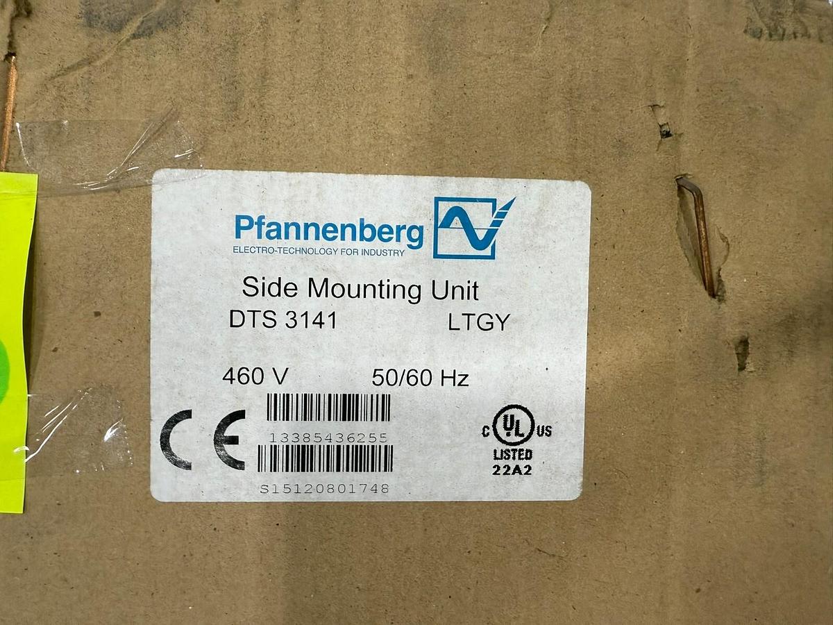 Used Pfannenberg DTS 3141 P/N13385441255 460V 1PH, 2047/4500 BTUh Cooling Unit - NEW