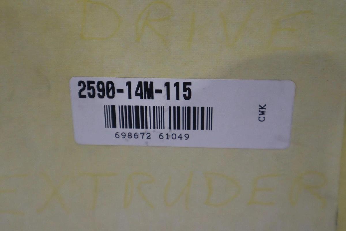 Used FACTORY NEW WOOD'S SYNCHRONOUS Sync RPP TIMING BELT 2590-14M-115 #GF-1346