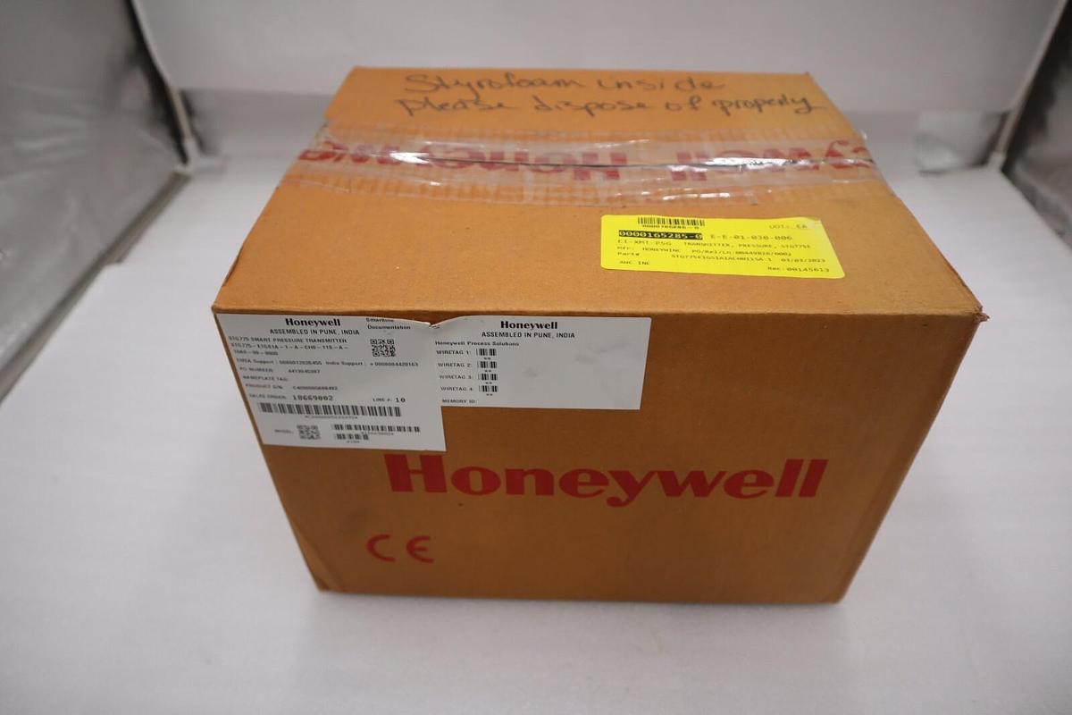 Honeywell STG775-E1GS1A-1-A-CH0-11S-A-10A0-00-0000 SMART TRANSMITTER STOCK G479