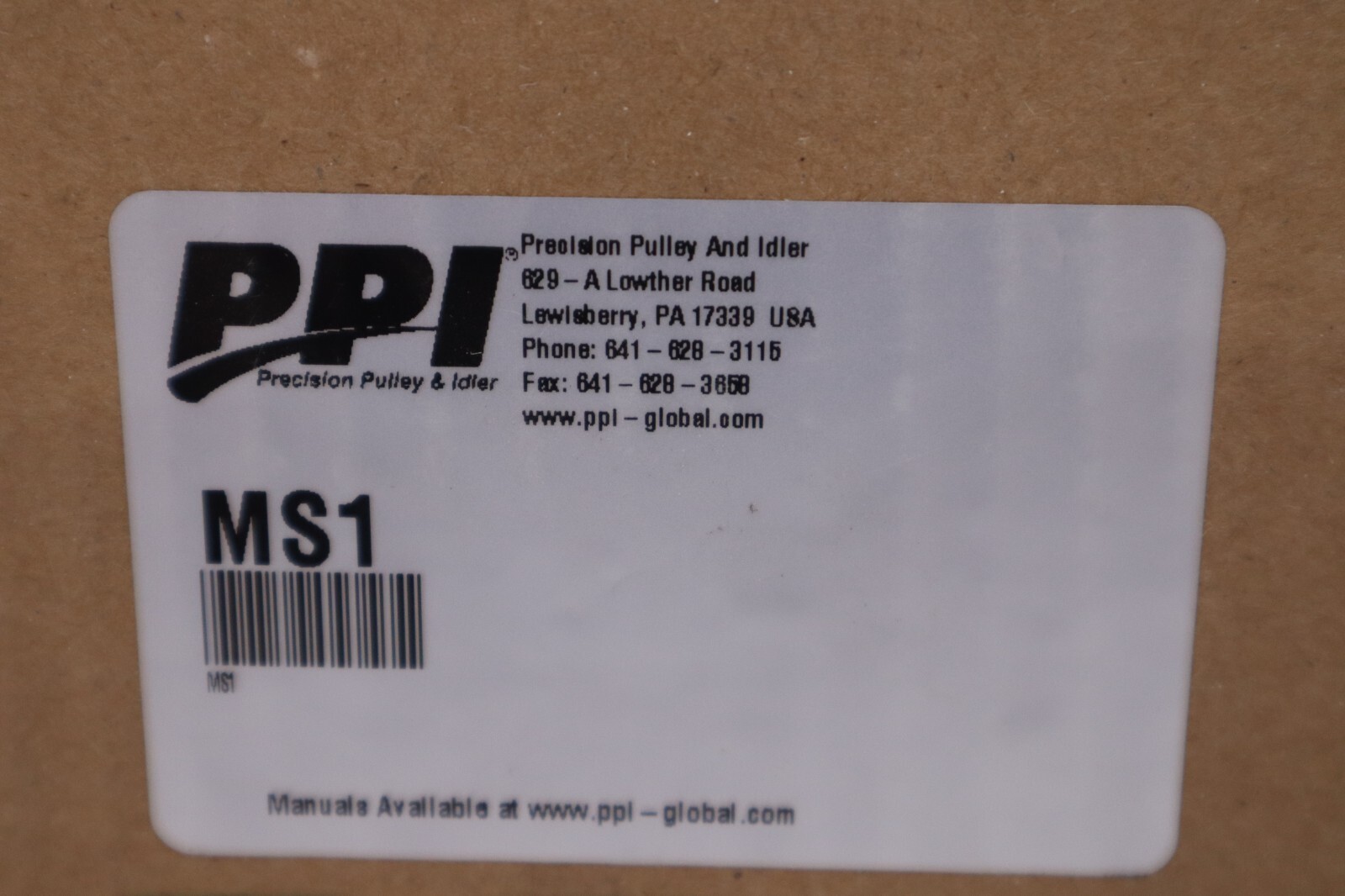 NEW IN BOX Precision Pulley & Idler MS1 SPEED SWITCH 20 TO 240V AC/DC STOCK H11A