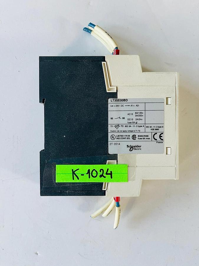 Used SE LT3SE00BD PTC Probe Relay 24V DC #K-1024